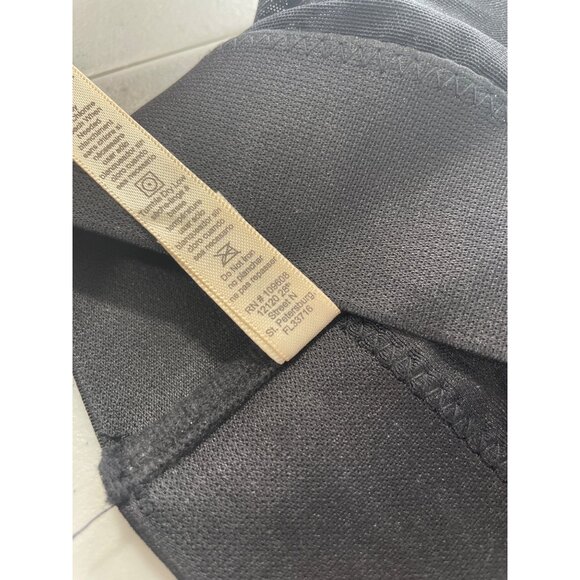 Rhonda Shear 2Pk Molded Cup Bra with Wrap Back Size XL Black Beige Intimate 651. - Picture 6 of 9